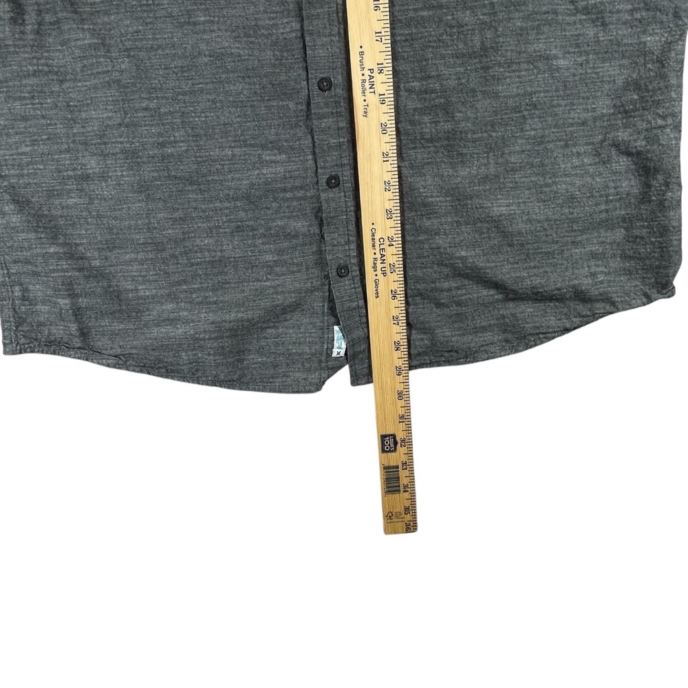 Men's Hurley‎ 100% Cotton Short Sleeve Button Down XXL - Picture 8 of 9